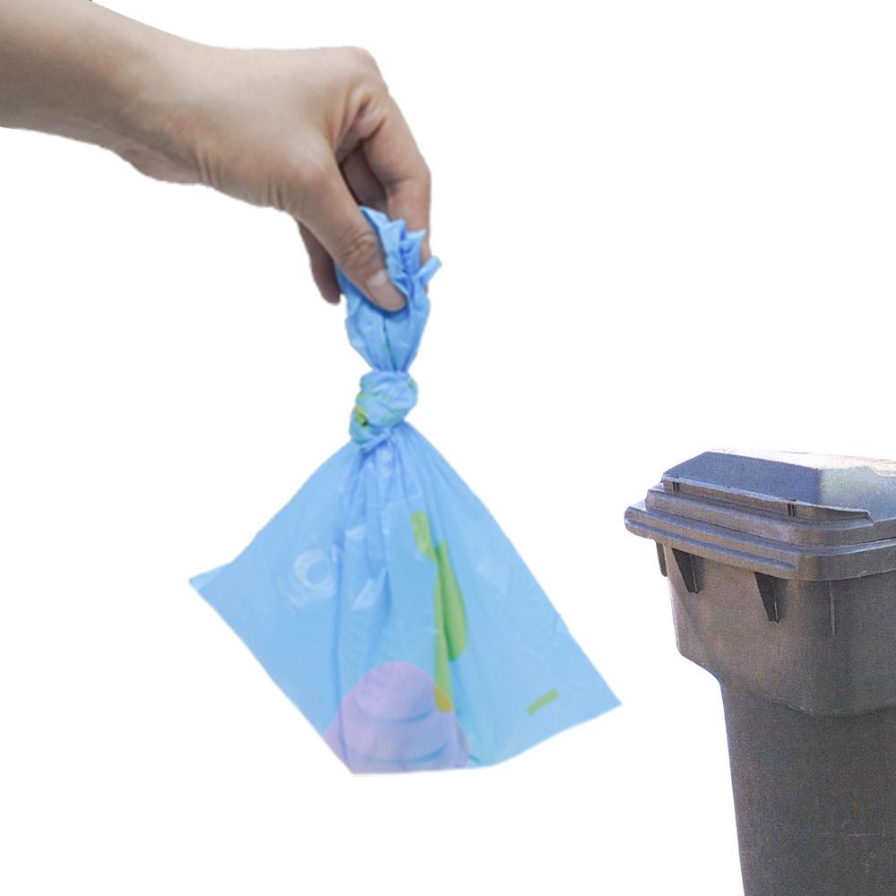 Throw waste in the bin.